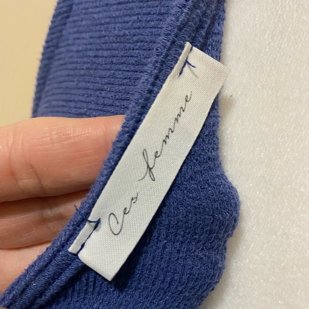 CES FEMME Romper Jumpsuit Swim Beach Cover Women’s Medium - Picture 6 of 8